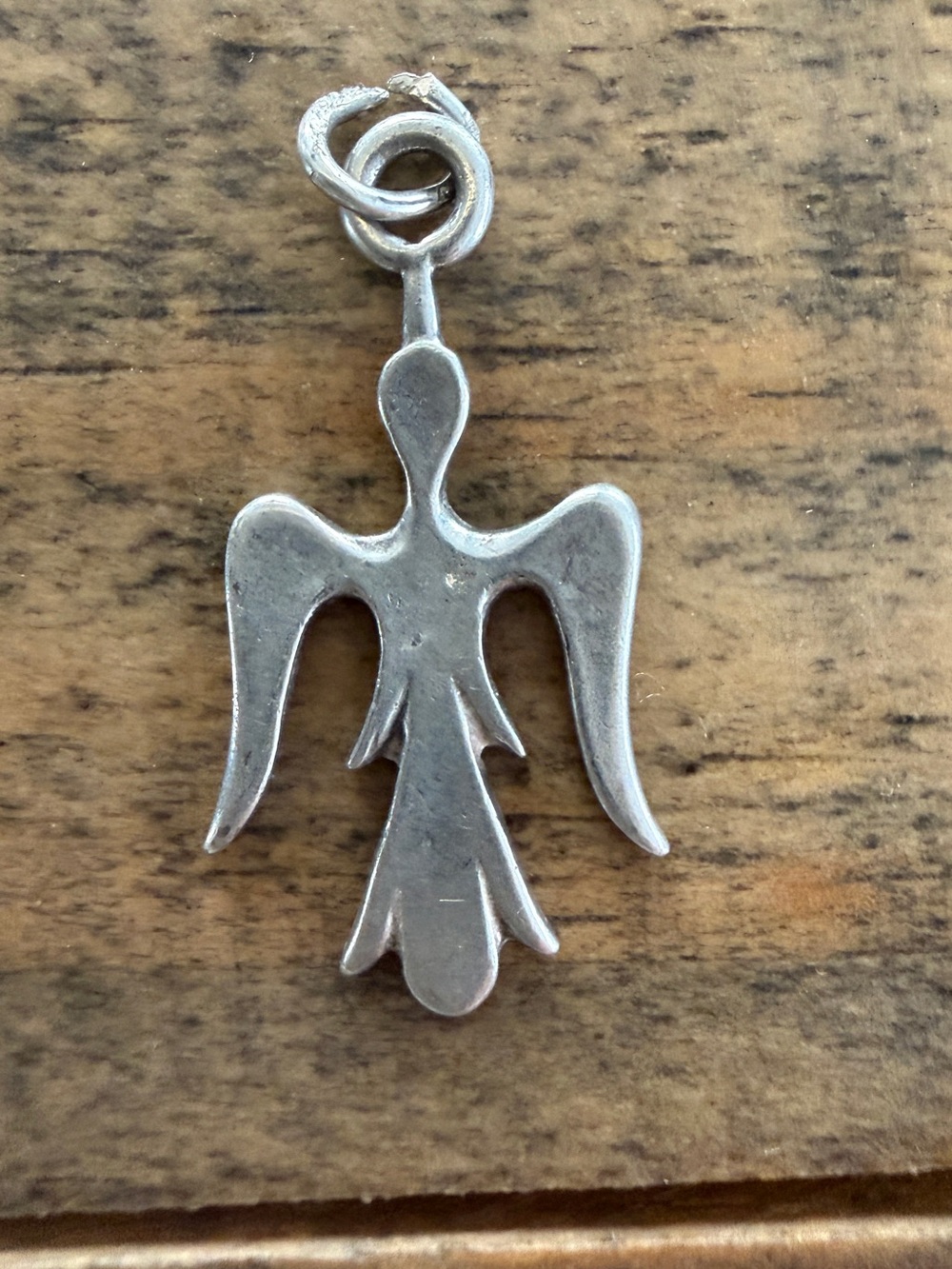 Vintage Native Sunwest Silver Sterling Silver Waterbird Church Bird Charm